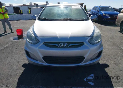 2014 Hyundai Accent Gls from USA, damaged, VIN KMHCT4AE2EU758181